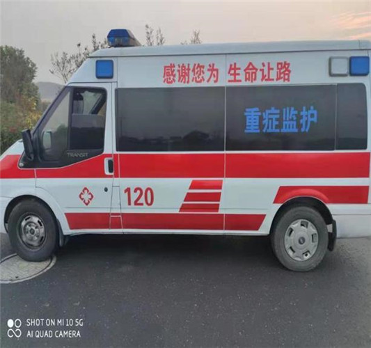 翠屏救护车出租服务案例3